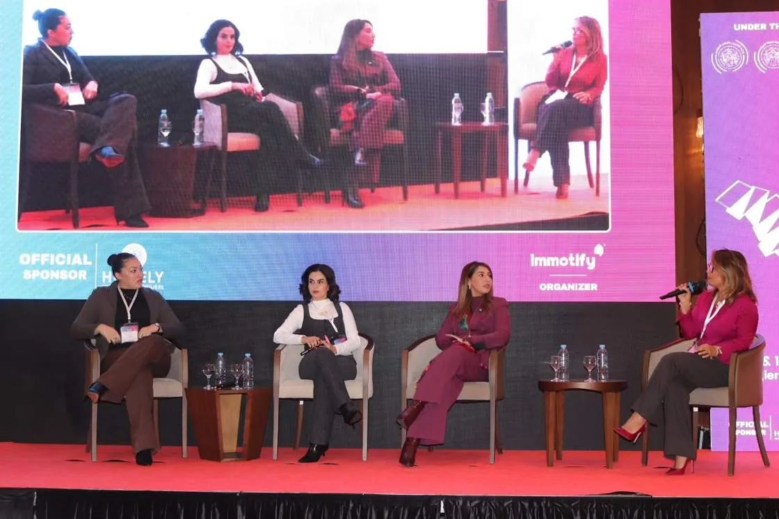 The African Women in Real Estate panel on the main stage