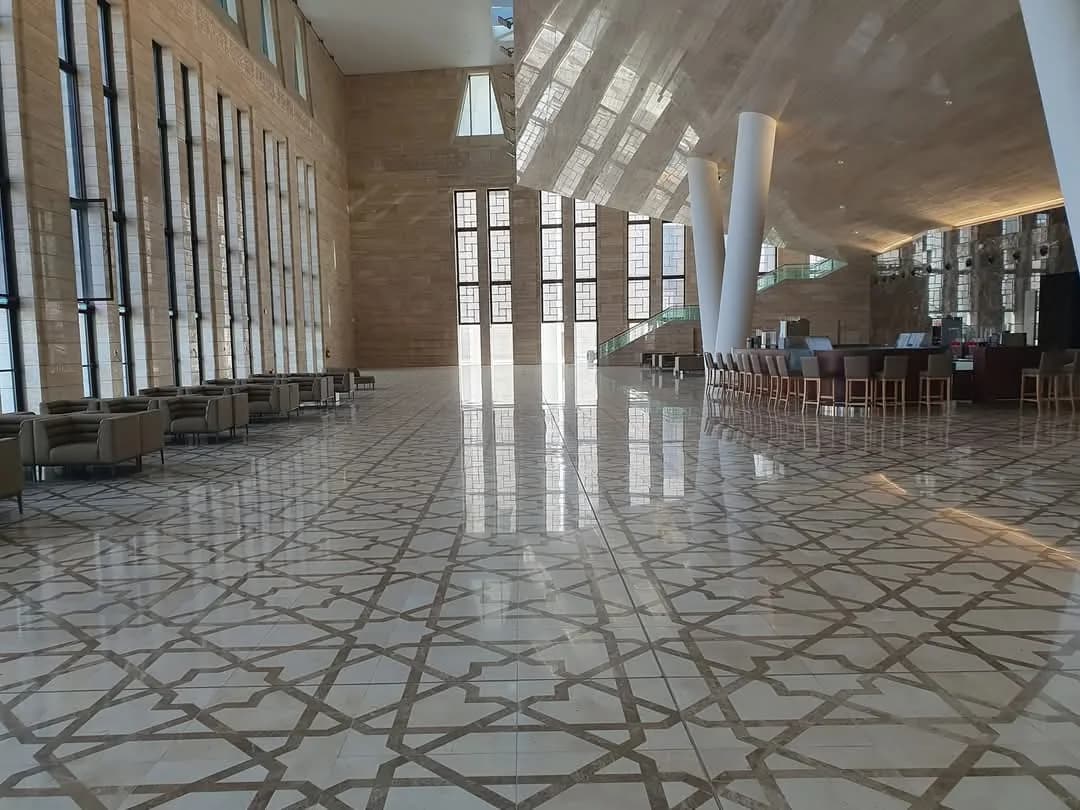 The Djamaâ El-Djazaïr Cultural Centre in Algiers